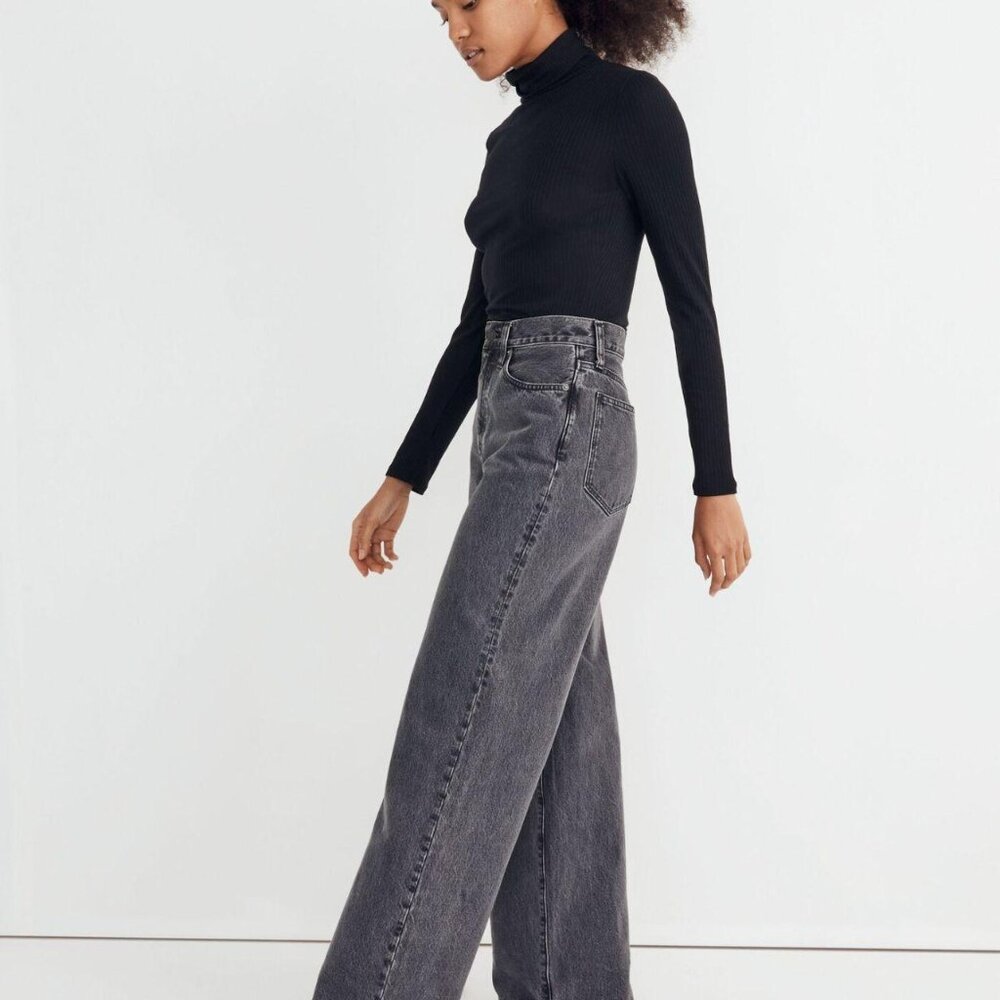 NWT Madewell Superwide-Leg Jeans in Moreland Wash Size 30